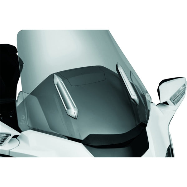 Kuryakyn Omni Windshield Trim For Harley-Davidson / Honda Charcoal - Driven Powersports