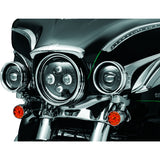 Kuryakyn Orbit Passing Lamp Black - Driven Powersports