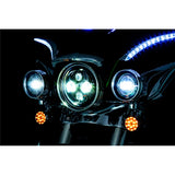Kuryakyn Orbit Passing Lamp Black - Driven Powersports