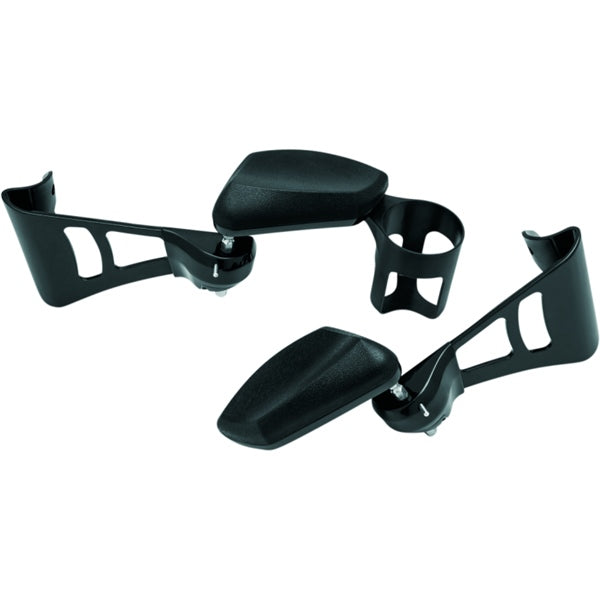 Kuryakyn Armrest with Cup Holder For Harley-Davidson Black - Driven Powersports