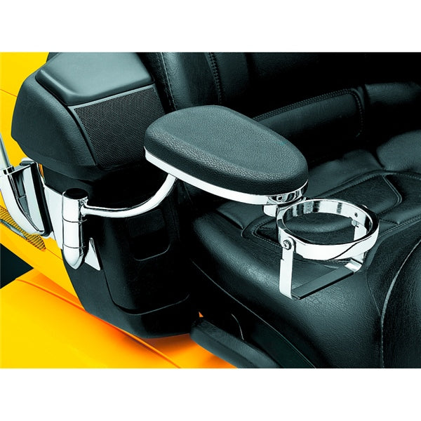 Kuryakyn Passenger Armrest - Honda For Honda Charcoal - Driven Powersports