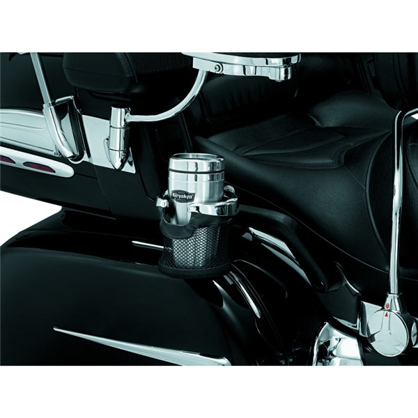 Kuryakyn Passenger Drink Holder For Honda Charcoal - Driven Powersports