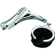 Kuryakyn Passenger Drink Holder with Basket Charcoal - Driven Powersports