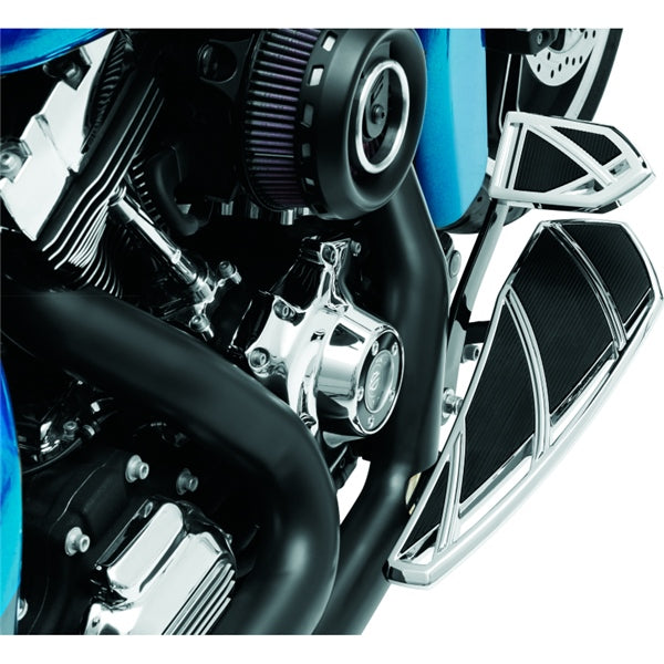 Kuryakyn Phantom Brake Pedal Pad For Harley-Davidson Charcoal - Driven Powersports