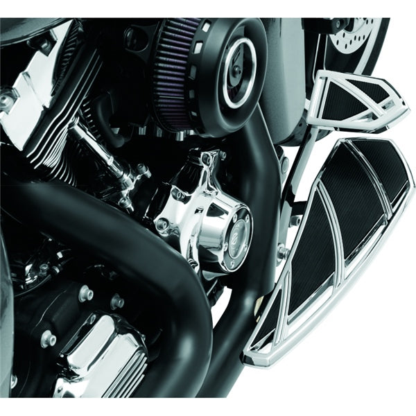 Kuryakyn Phantom Floorboards For Harley-Davidson Charcoal - Driven Powersports