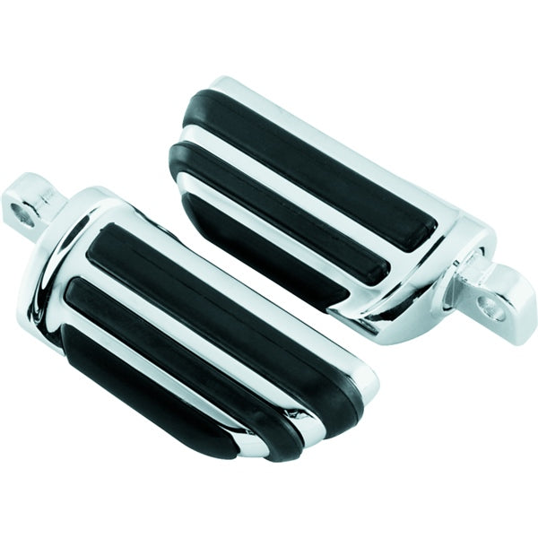 Kuryakyn Pilot Pegs with Male Mount Adapter Charcoal - Driven Powersports