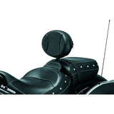 Kuryakyn Plug-In Driver Backrest For Harley-Davidson / Indian Black - Driven Powersports