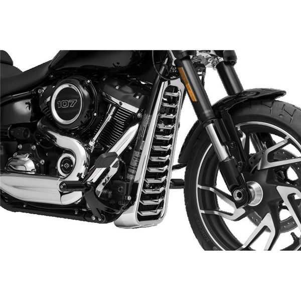 Kuryakyn Precision Chin Spoiler For Harley-Davidson Charcoal - Driven Powersports