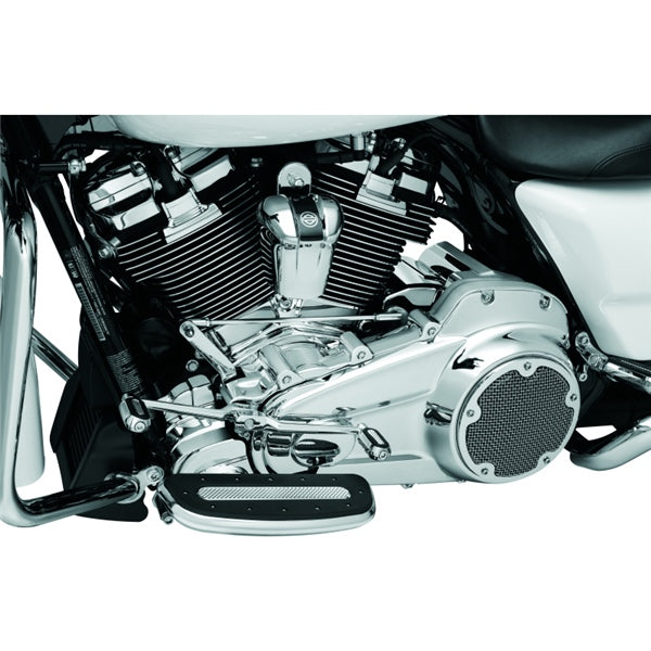 Kuryakyn Precision Lower Frame Cover For Harley-Davidson Charcoal - Driven Powersports