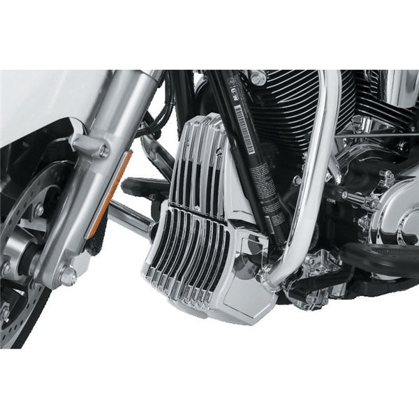 Kuryakyn Precision Regulator Cover For Harley-Davidson Charcoal - Driven Powersports