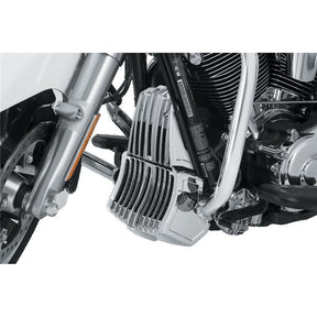 Kuryakyn Precision Regulator Cover For Harley-Davidson Charcoal - Driven Powersports