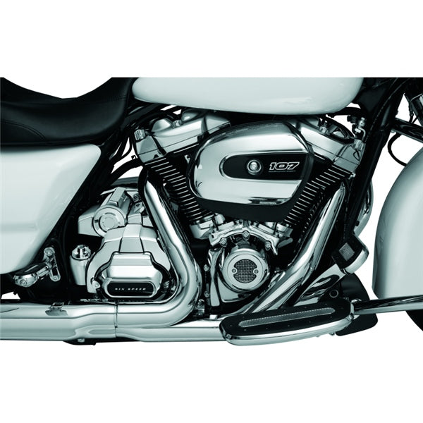 Kuryakyn Precision Tappet Block Accent For Harley-Davidson Charcoal - Driven Powersports