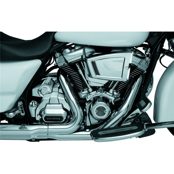 Kuryakyn Precision Tranny Shroud For Harley-Davidson Charcoal - Driven Powersports