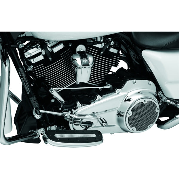 Kuryakyn Precision Transmission Top Cover For Harley-Davidson Charcoal - Driven Powersports