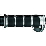 Kuryakyn Premium Iso Grip with Throttle Boss Dual Cable Charcoal - Driven Powersports