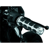 Kuryakyn Premium Iso Grip without Throttle Boss Dual Cable Charcoal - Driven Powersports