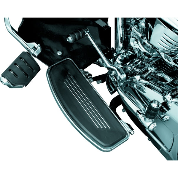 Kuryakyn Premium Passenger Board Inserts For Harley-Davidson Black - Driven Powersports