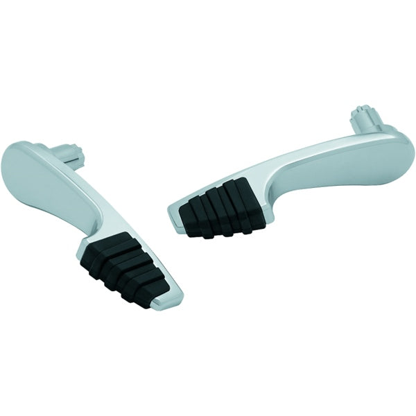 Kuryakyn Quick Draw Saddlebag Latch Handles For Harley-Davidson Charcoal - Driven Powersports