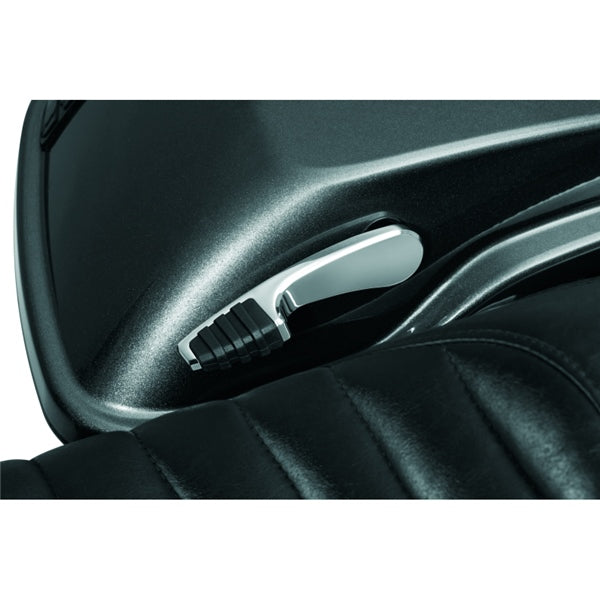 Kuryakyn Quick Draw Saddlebag Latch Handles For Harley-Davidson Charcoal - Driven Powersports