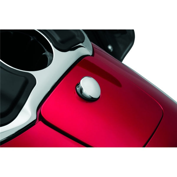 Kuryakyn Quick Release Fuel Door Knob For Honda Charcoal - Driven Powersports