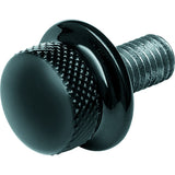 Kuryakyn Quick Release Seat Screw For Harley-Davidson / Indian Black - Driven Powersports