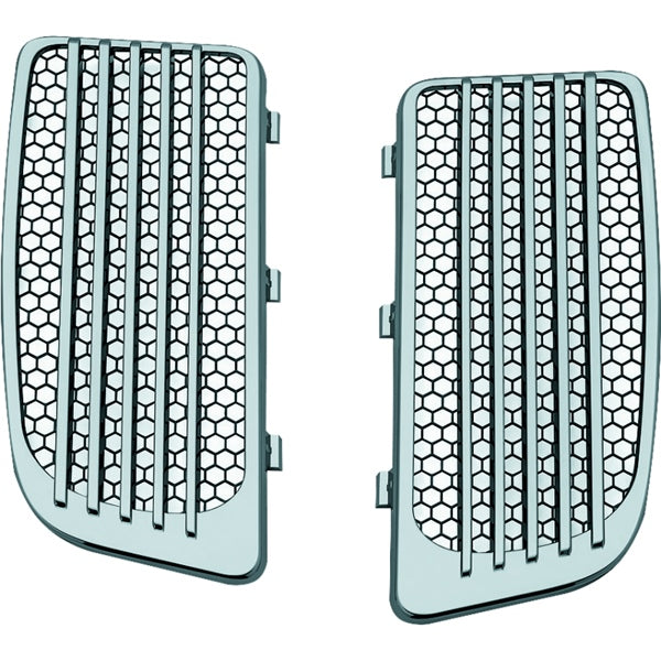 Kuryakyn Radiator Grill For Harley-Davidson Charcoal - Driven Powersports