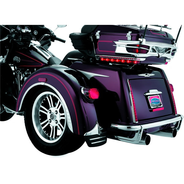 Kuryakyn Rear Bumper Accent For Harley-Davidson Charcoal - Driven Powersports