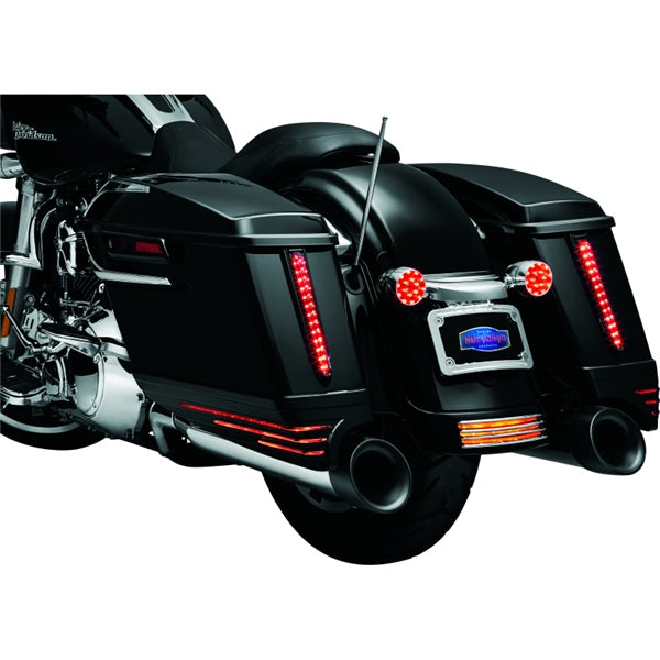 Kuryakyn Rear Fender Accent For Harley-Davidson Charcoal - Driven Powersports