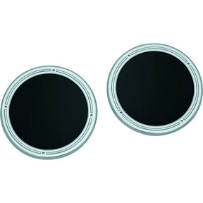 Kuryakyn Rear Speaker Accent For Harley-Davidson Charcoal - Driven Powersports