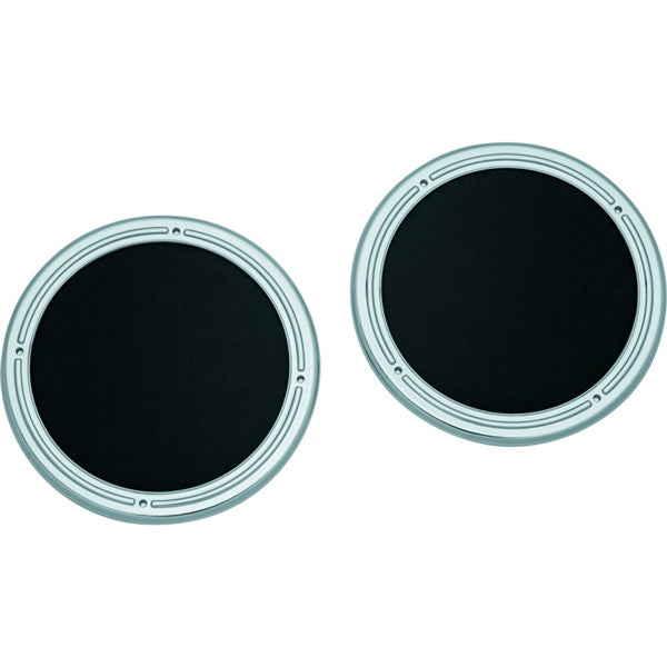 Kuryakyn Rear Speaker Accent For Harley-Davidson Charcoal - Driven Powersports