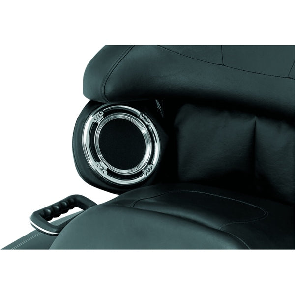 Kuryakyn Rear Speaker Accent For Harley-Davidson Charcoal - Driven Powersports