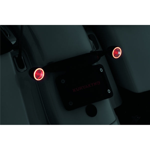 Kuryakyn Rear Turn Signal Mount For Harley-Davidson Black - Driven Powersports