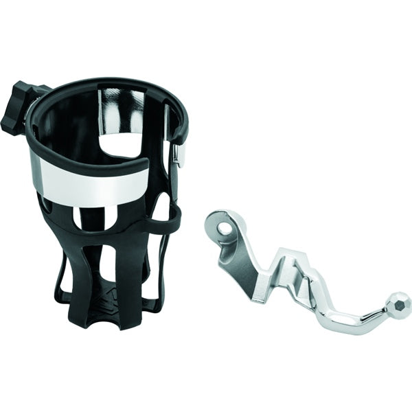 Kuryakyn Reflex Drink Holder For Honda Black/Charcoal - Driven Powersports