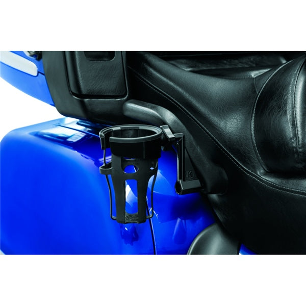 Kuryakyn Reflex Drink Holder For Honda Black/Charcoal - Driven Powersports