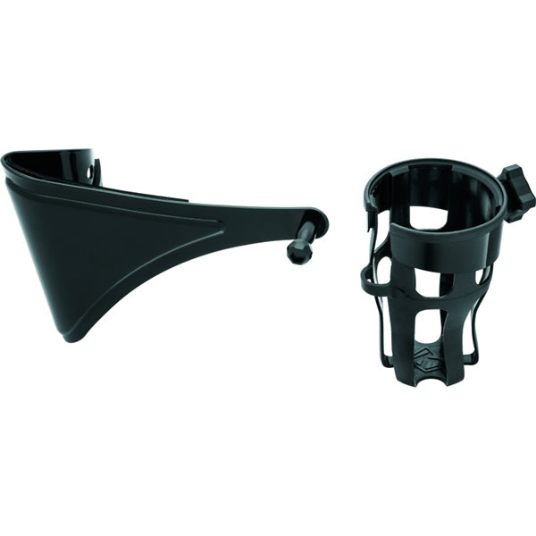 Kuryakyn Reflex Drink Holder For Harley-Davidson Black/Charcoal - Driven Powersports