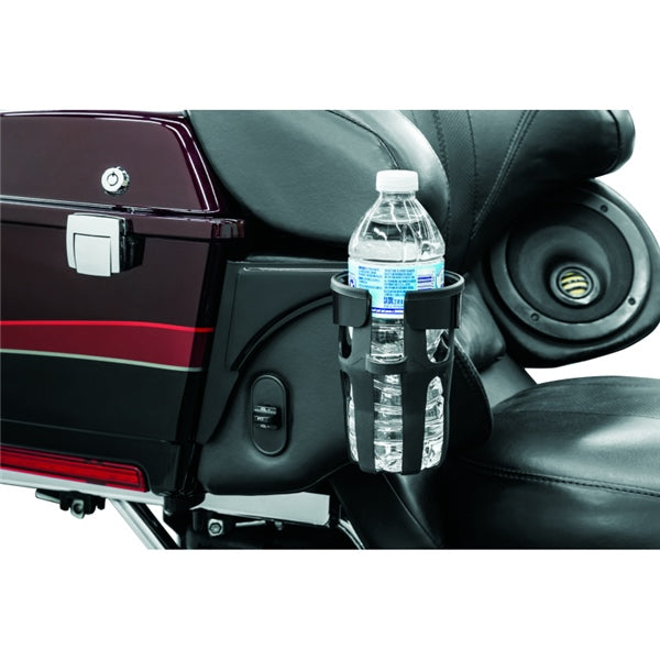 Kuryakyn Reflex Drink Holder For Harley-Davidson Black - Driven Powersports
