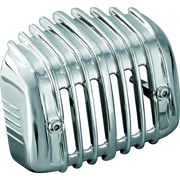 Kuryakyn Regulator Cover For Harley-Davidson Charcoal - Driven Powersports