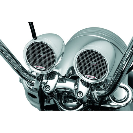 Kuryakyn Road Thunder Speaker Pods Charcoal - Driven Powersports