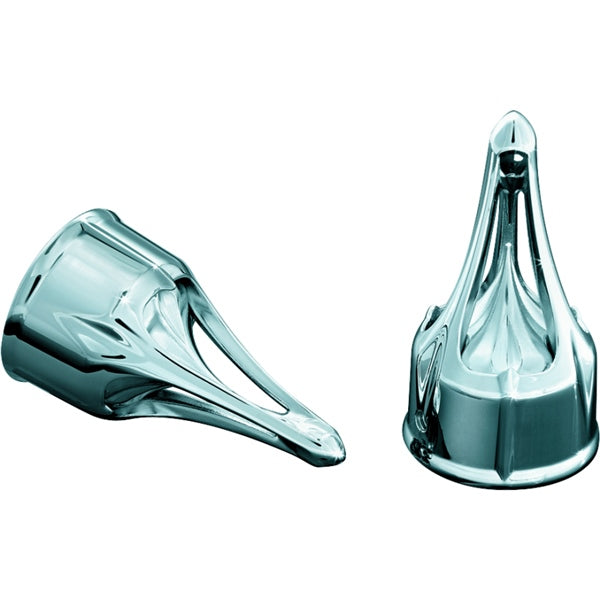 Kuryakyn Roman Axle Cap For Harley-Davidson Charcoal - Driven Powersports