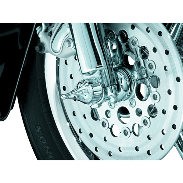 Kuryakyn Roman Axle Cap For Harley-Davidson Charcoal - Driven Powersports