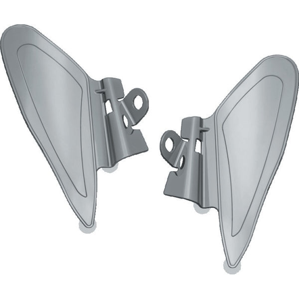 Kuryakyn Saddle Shield Heat Deflector Smoke - Driven Powersports