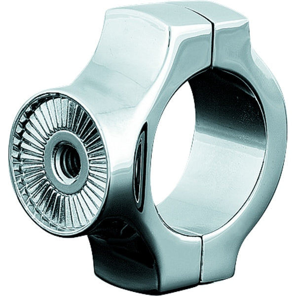 Kuryakyn Mount License Plate Clamp For Harley-Davidson / Yamaha Charcoal - Driven Powersports
