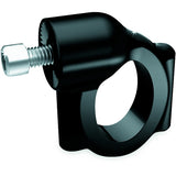 Kuryakyn Side Mount License Plate Holder Clamp For Harley-Davidson Black - Driven Powersports