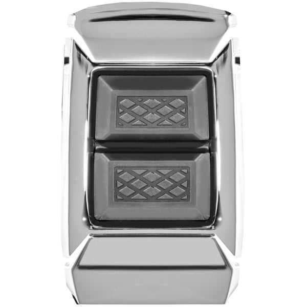 Kuryakyn Enygma Brake Pedal Pad For Harley-Davidson Charcoal - Driven Powersports