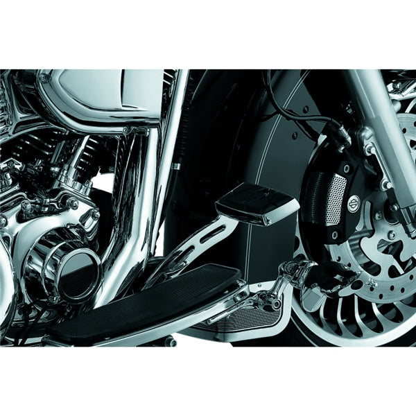Kuryakyn Extended Brake Pedal Girder For Harley-Davidson Charcoal - Driven Powersports