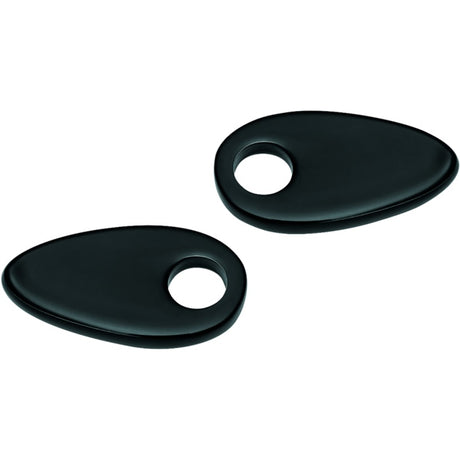 Kuryakyn Fender Strut Cover Plates Black - Driven Powersports
