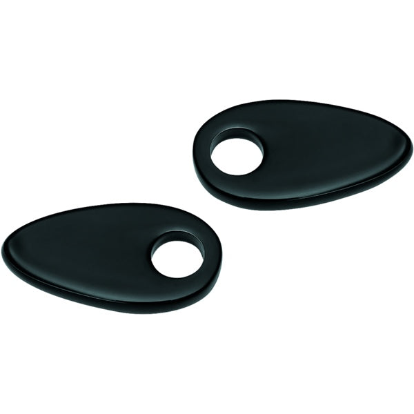 Kuryakyn Fender Strut Cover Plates Black - Driven Powersports