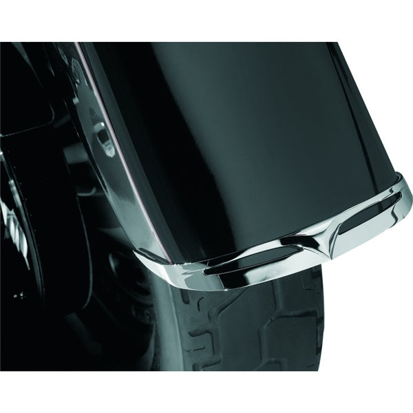 Kuryakyn Leading Edge Front Fender Tip For Harley-Davidson Charcoal - Driven Powersports