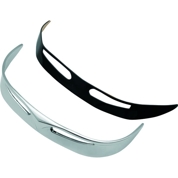 Kuryakyn Leading Edge Front Fender Tip For Harley-Davidson Charcoal - Driven Powersports