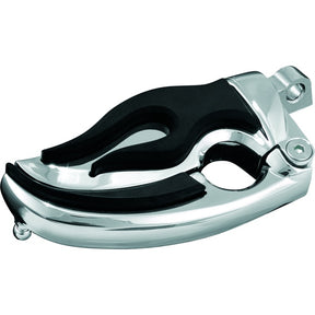 Kuryakyn Flamin Peg with Male Adapter Charcoal/Black - Driven Powersports